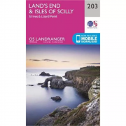 OS203 Land's End & Isles of Scilly